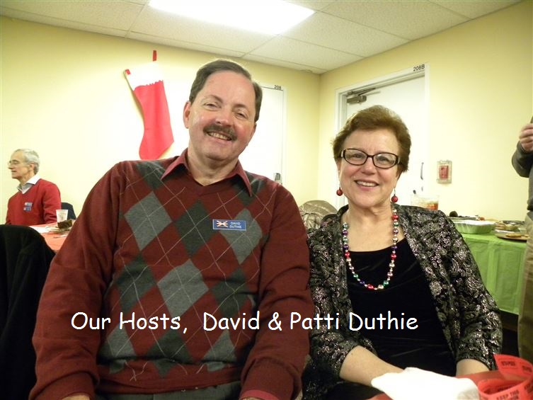 Our Hosts, David and Patti Duthie